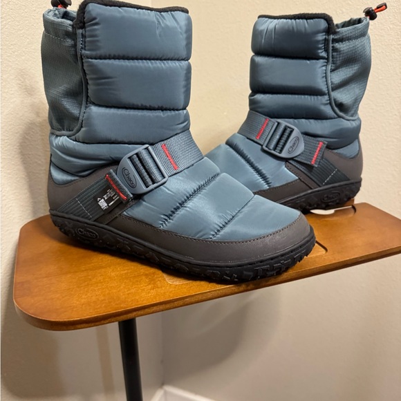 New Chaco’s Ramble Puff Tall women’s 7.5 Cloudy Blue boot - Picture 8 of 11